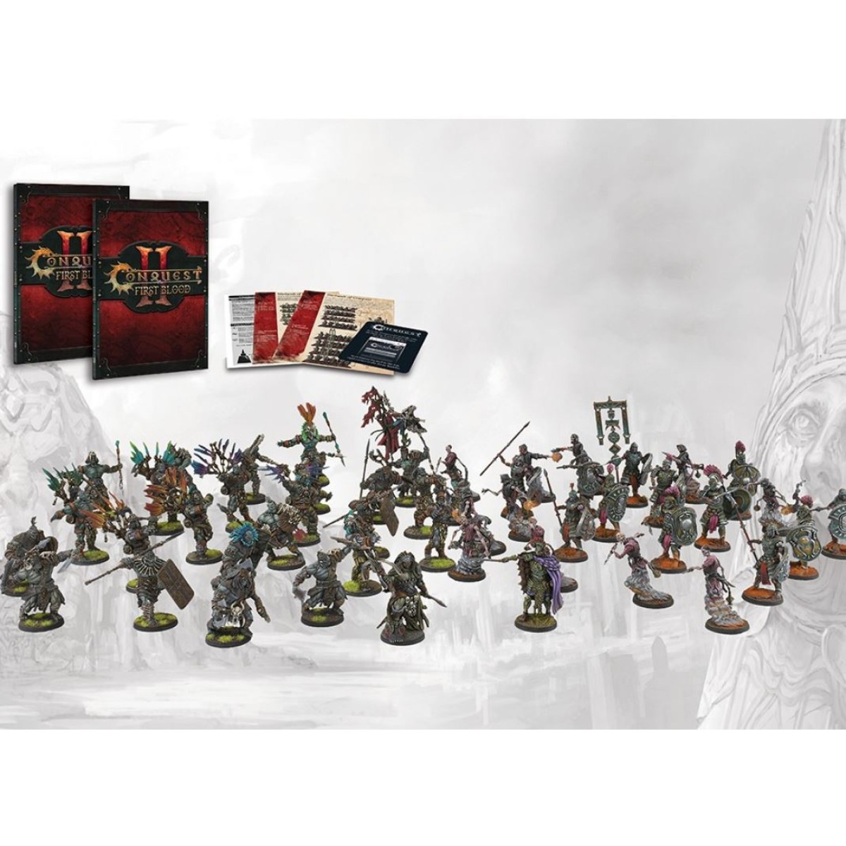 Conquest - First Blood Skirmish Game - Two Player Starter Set